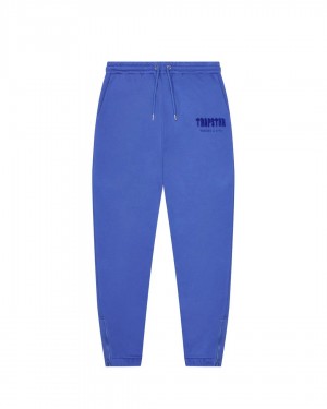 Trapstar Chenille Decoded Jogginghose Herren Tiefesblau Schweiz | QSINCE390