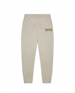 Trapstar Chenille Decoded Jogginghose Herren Beige Schweiz | WCTMDL608