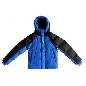 Trapstar Decoded Arch Puffer Pufferjacket Herren Schwarz Blau Schweiz | DJBCPA928