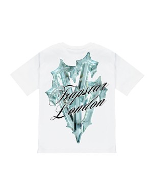 Trapstar Diamond In The Rough 2.0 T-Shirt Herren Weiß Schweiz | GZURIV182