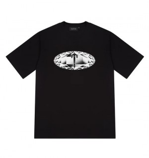 Trapstar Diamond In The Rough T-Shirt Herren Schwarz Schweiz | EATNWJ702