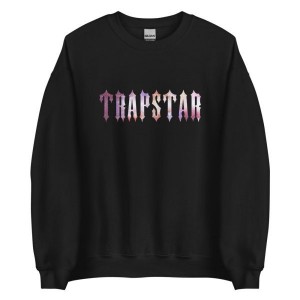 Trapstar Galaxy Pullover Herren Schwarz Schweiz | KAEJIR439