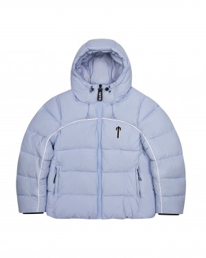 Trapstar Irongate Arch Pipping Puffer Pufferjacket Herren Hellblau Schweiz | YCLWSQ487