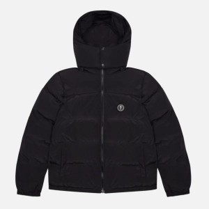 Trapstar Irongate Detachable Hooded Puffer Pufferjacket Herren Schwarz Schweiz | GOKDSW053