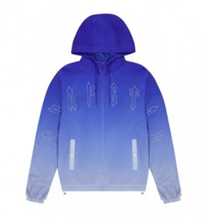 Trapstar Irongate Quilted Windjacke Herren Blau Schweiz | NCEQSU158