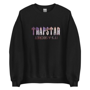 Trapstar It’s a secret Galaxy Pullover Herren Schwarz Schweiz | XIAMBG524