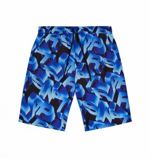 Trapstar London 3d Swimming Kurze Hose Herren Blau Schweiz | UFRXKC618