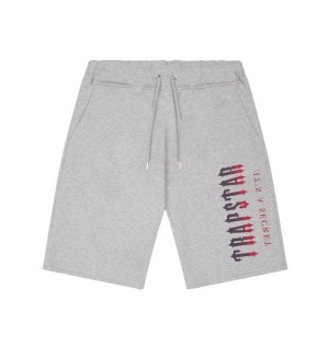 Trapstar London Oversized Decoded Kurze Hose Herren Grau Schweiz | TBIJOV354