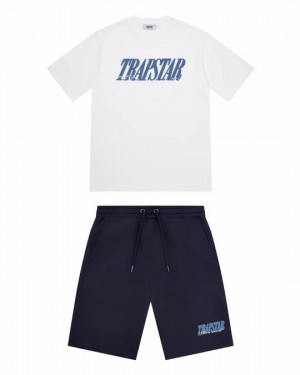 Trapstar Signature 2.0 Trainingsanzug Herren Weiß Schwarz Schweiz | ARVGQC572