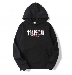 Trapstar Snake Hoodie Herren Schwarz Schweiz | ZQCORA902