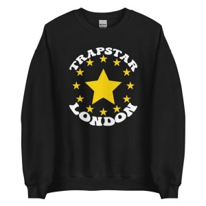 Trapstar Stars London Pullover Herren Schwarz Schweiz | EQDXLM491