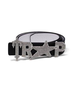 Trapstar Y2K Reversible with Buckle Gürtel Damen Clear Crystals Schweiz | GRKBAW345