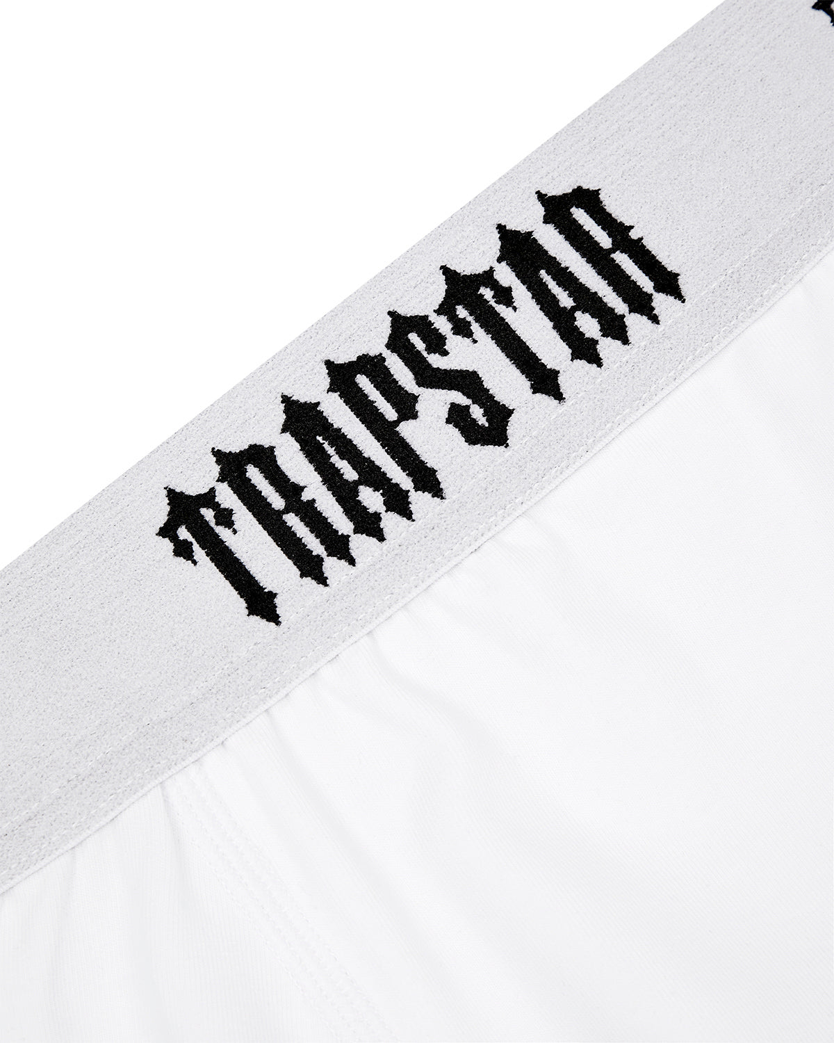 Trapstar 3 Pack Boxer Herren Weiß Schweiz | MDXBPC513