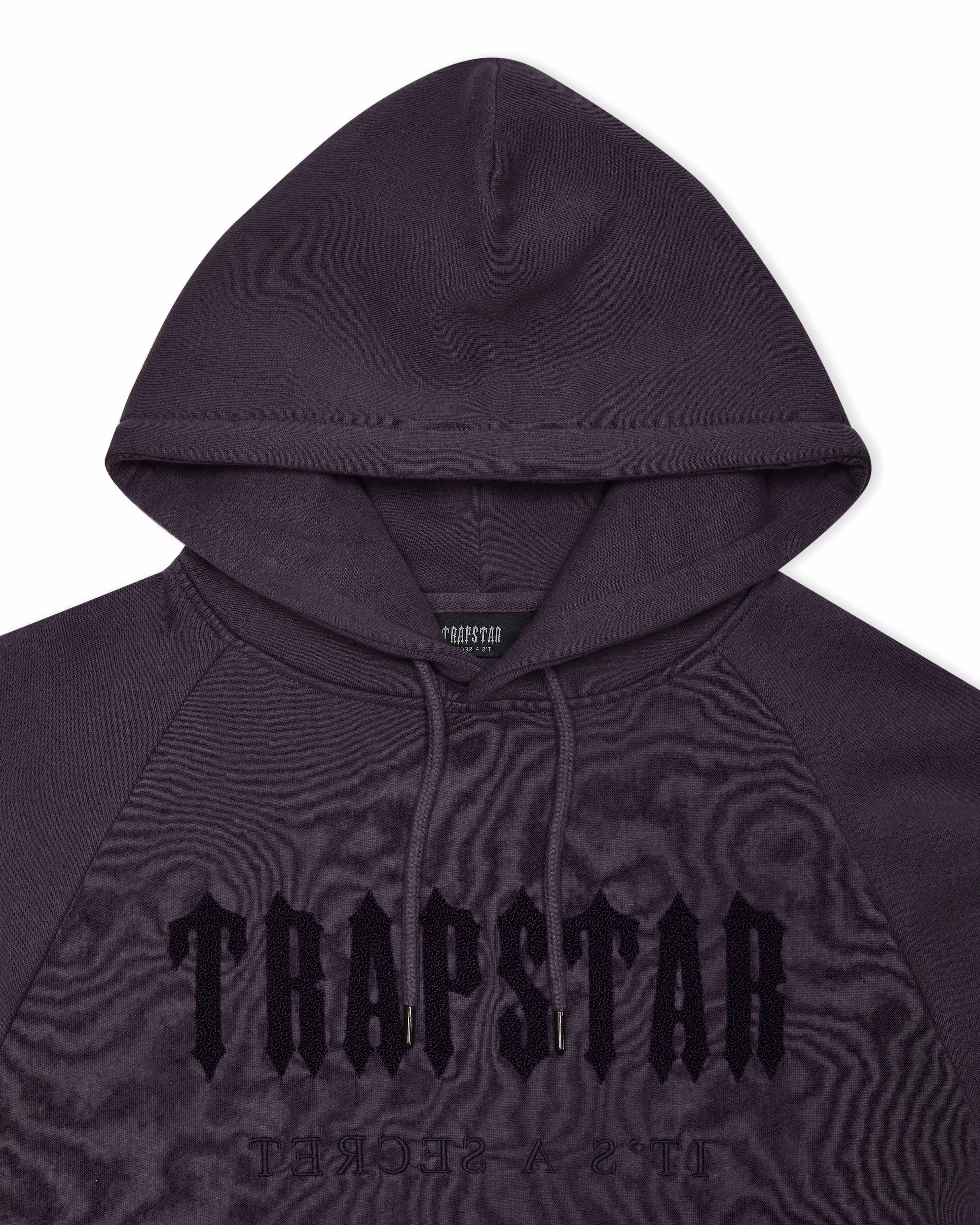 Trapstar Chenille Decoded Hoodie Herren Schwarz Schweiz | CRJDGM639