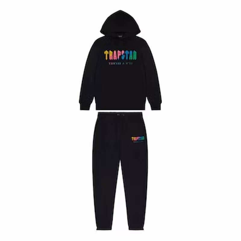 Trapstar Chenille Decoded Trainingsanzug Herren Schwarz Schweiz | GHPKZF529