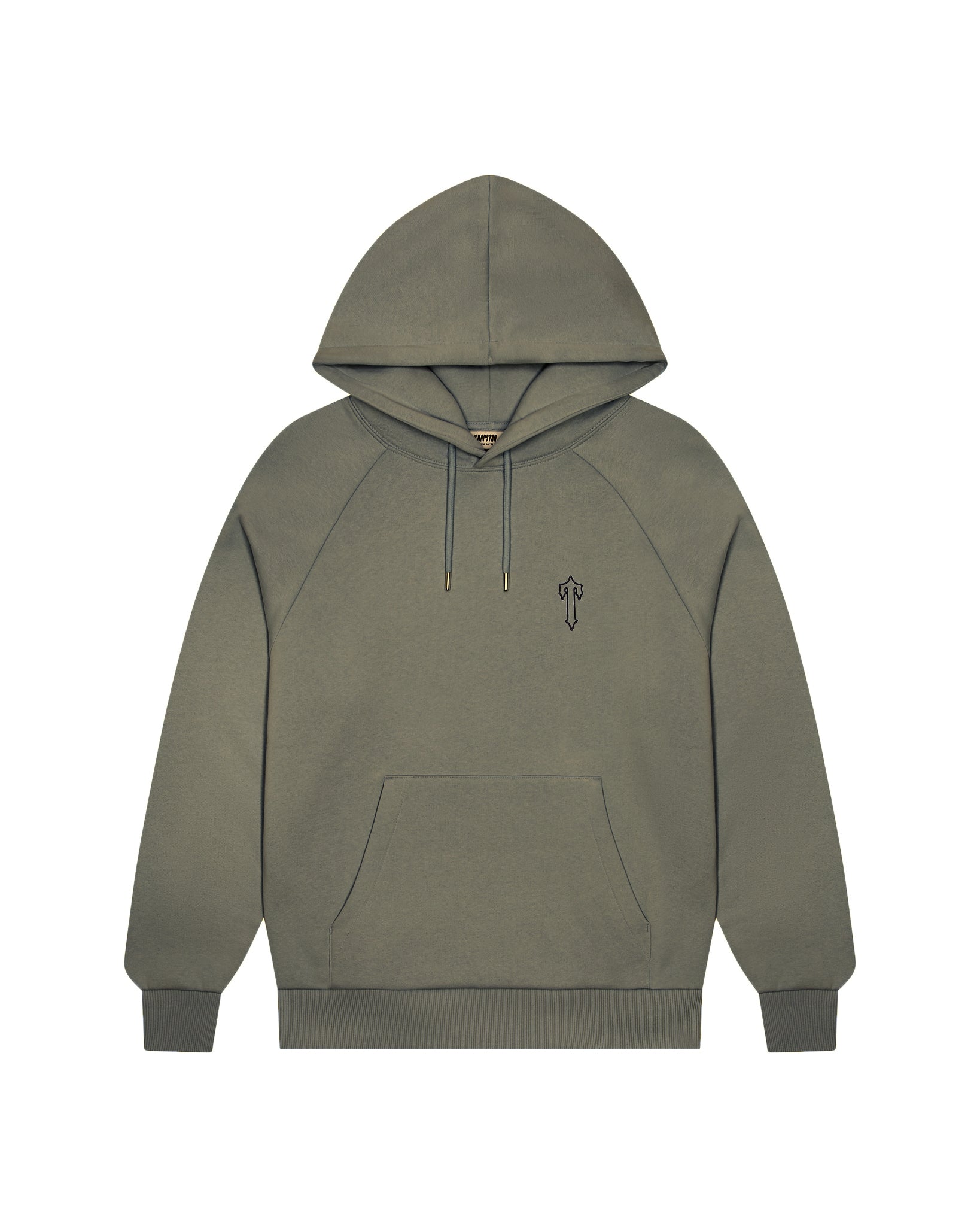 Trapstar Foundation Hoodie Herren Khaki Schweiz | UZMPXT821