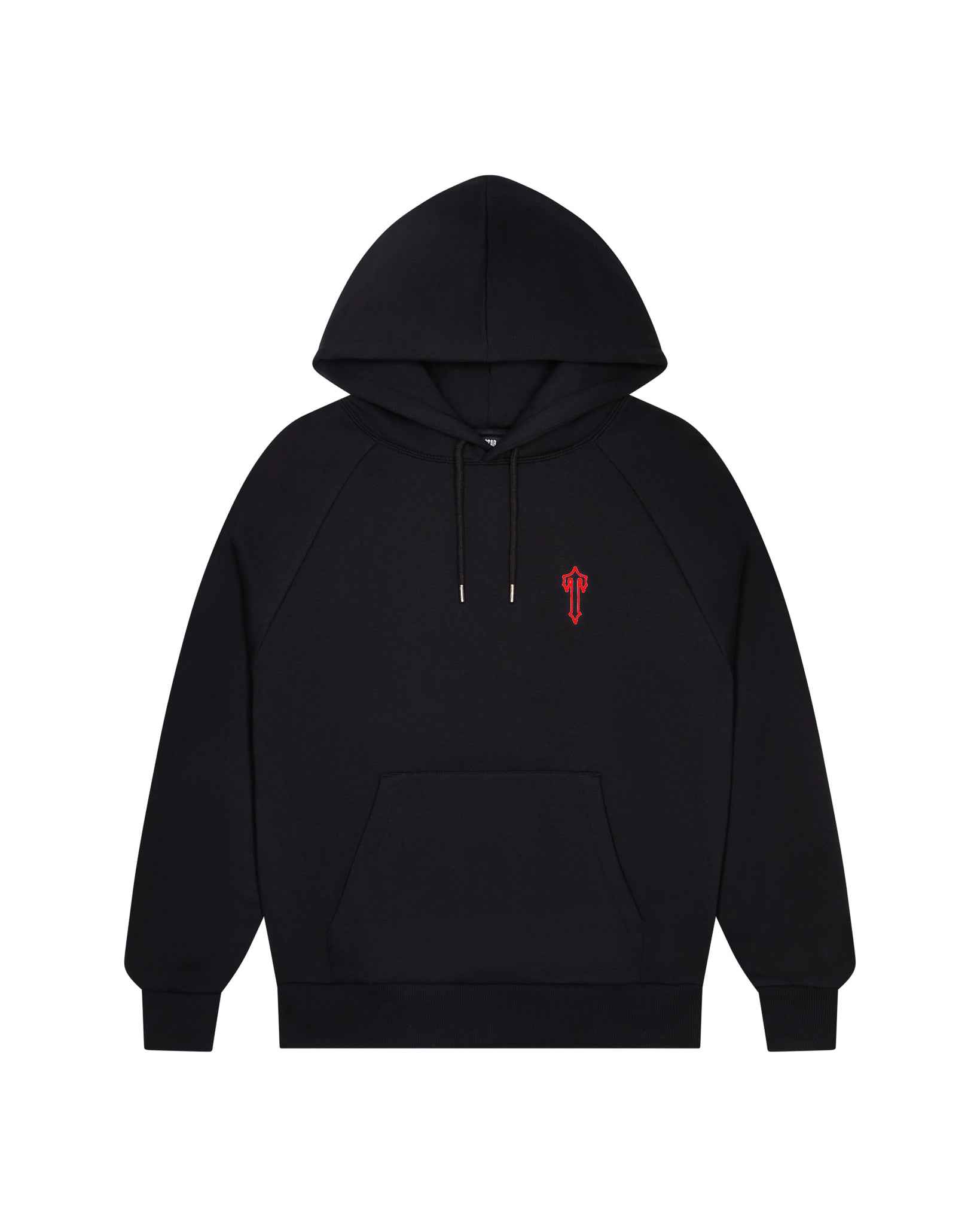 Trapstar Foundation Hoodie Herren Schwarz Rot Schweiz | SWXOFQ826