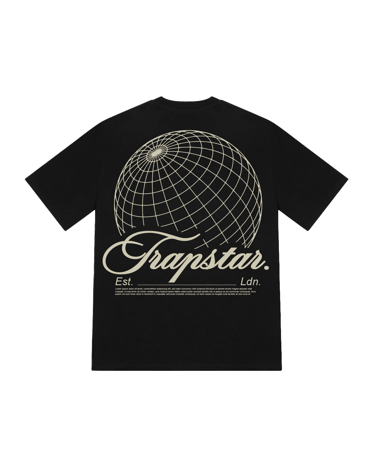 Trapstar Global T-Shirt Herren Schwarz Schweiz | RPCONY086