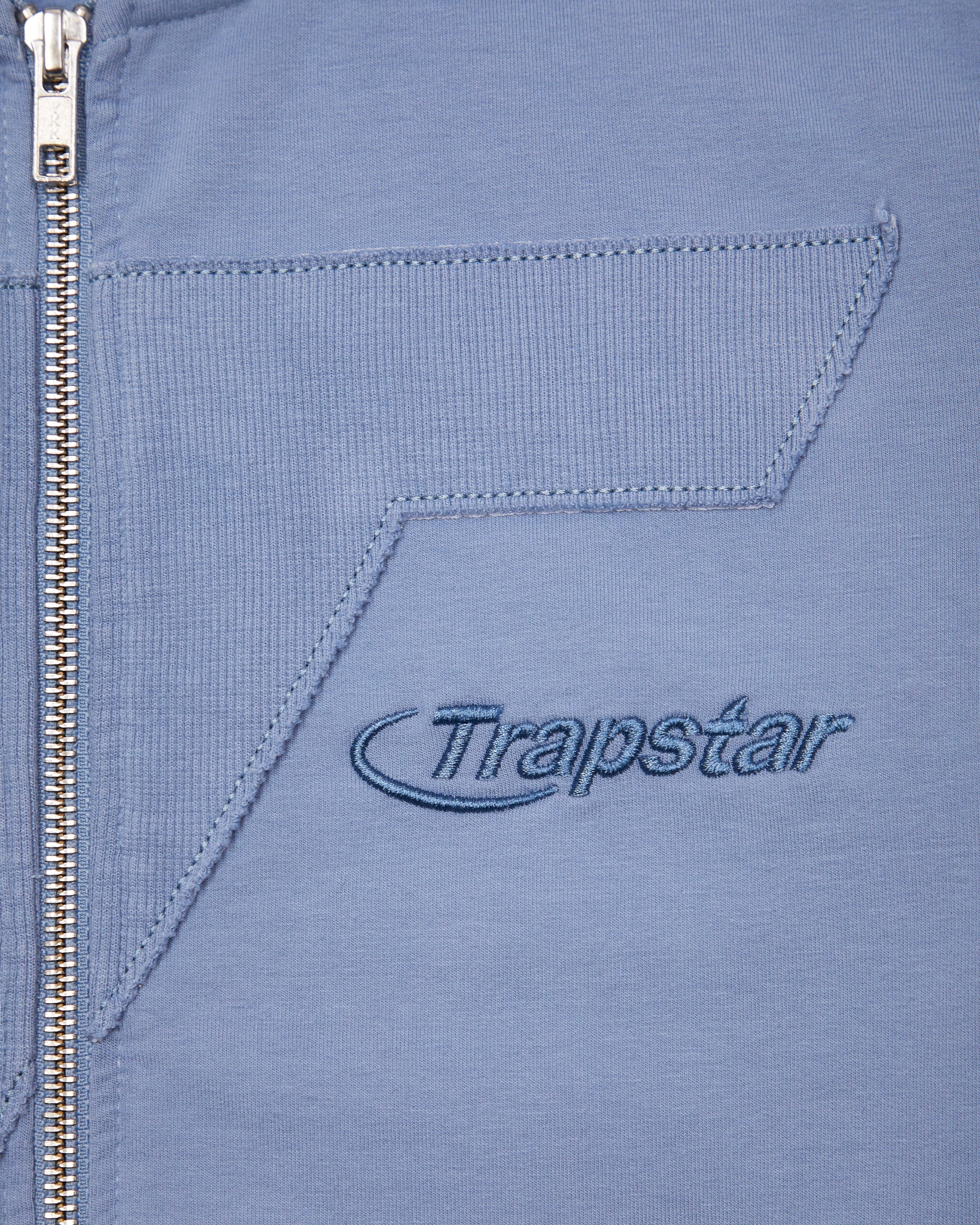 Trapstar Hyperdrive Rib Panel Zip Trainingsanzug Damen Blau Schweiz | AJZISQ235