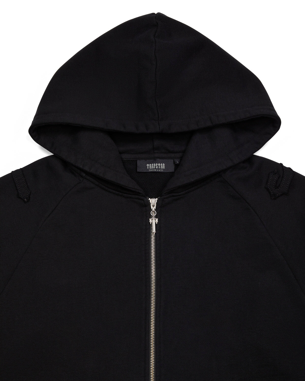 Trapstar Irongate Patchwork Zip Hoodie Herren Schwarz Schweiz | YZLCHW694