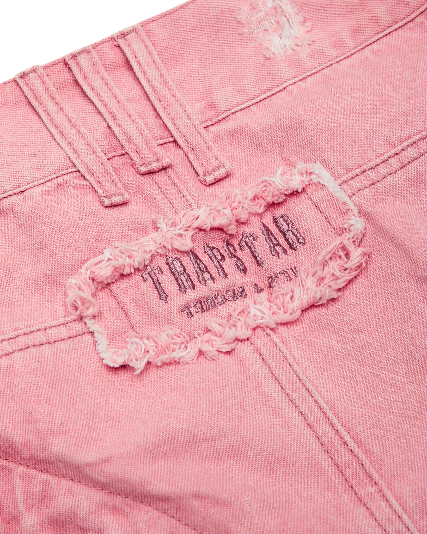 Trapstar Irongate T Denim Zip Detail Mini Röcke Damen Rosa Schweiz | CRFADM791