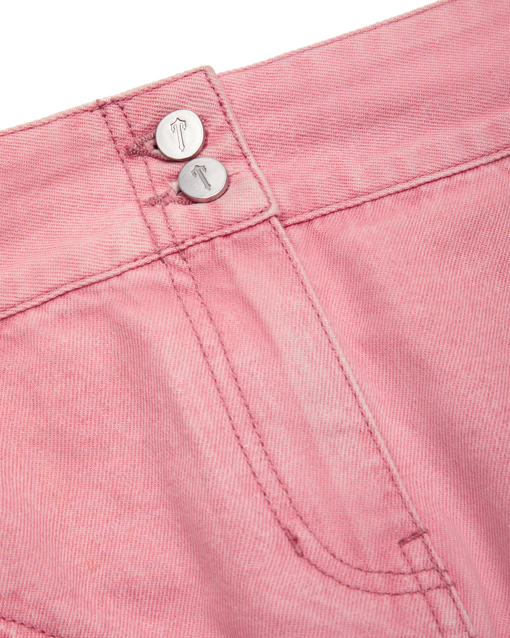 Trapstar Irongate T Denim Zip Detail Mini Röcke Damen Rosa Schweiz | CRFADM791