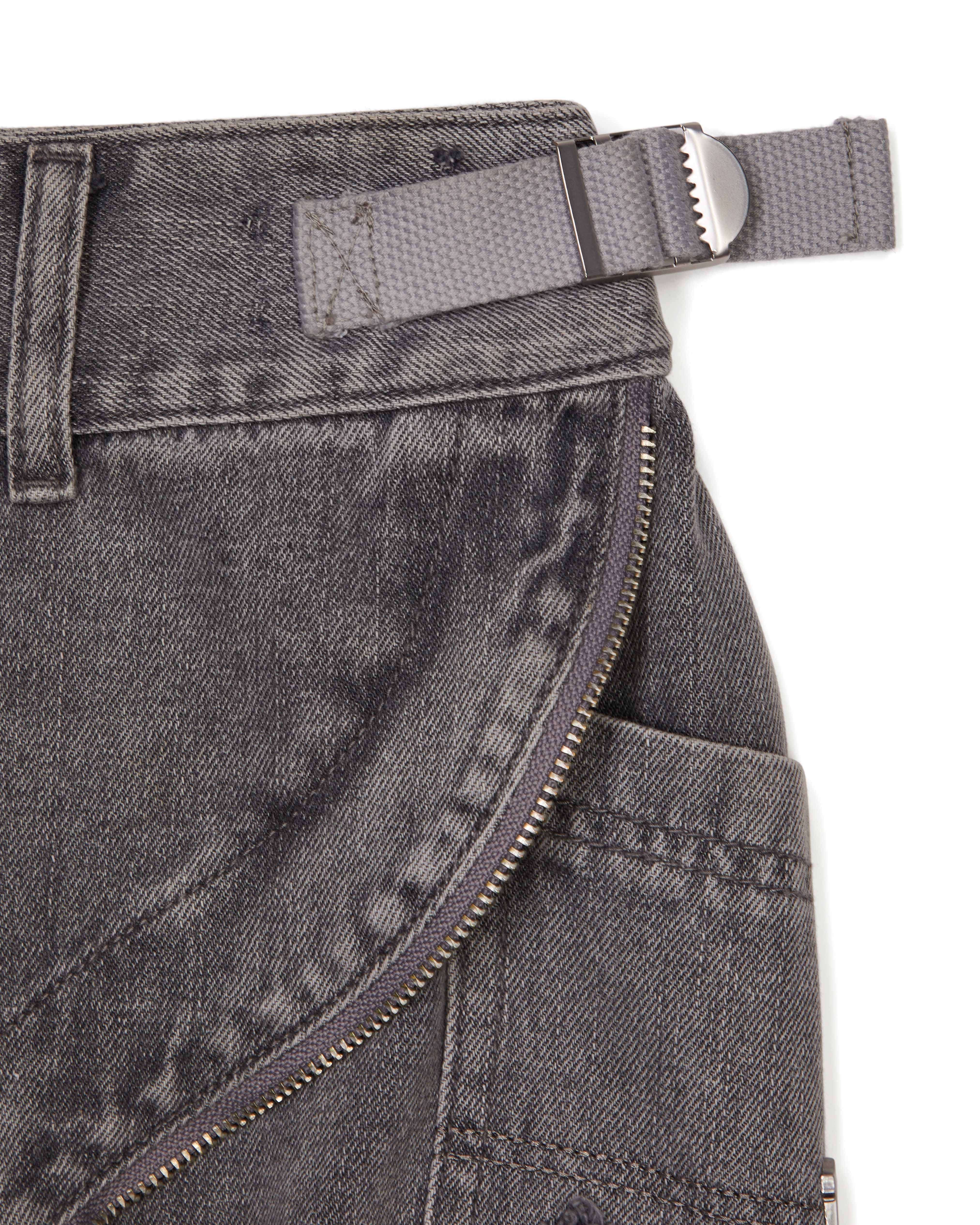 Trapstar Irongate T Denim Zip Detail Mini Röcke Damen Grau Schweiz | QYUKWO520