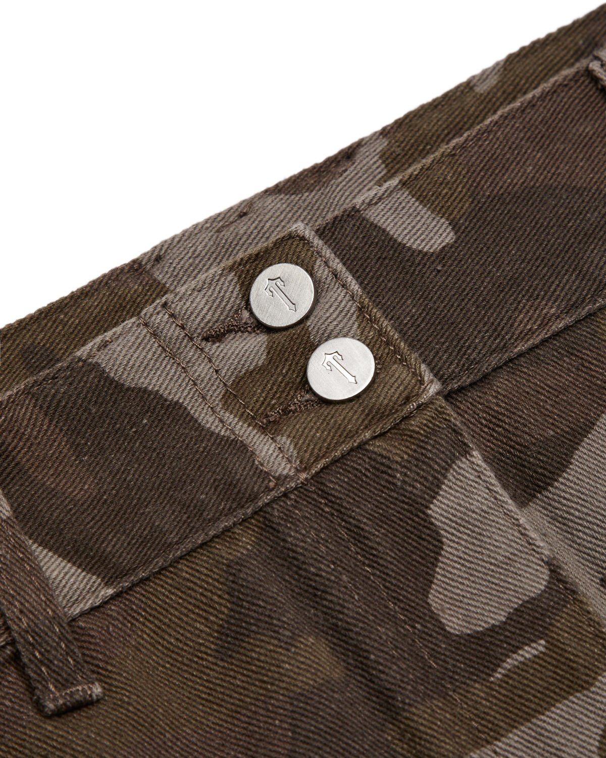 Trapstar Irongate T Denim Zip Detail Mini Röcke Damen Braun Camouflage Schweiz | VRCOUT360