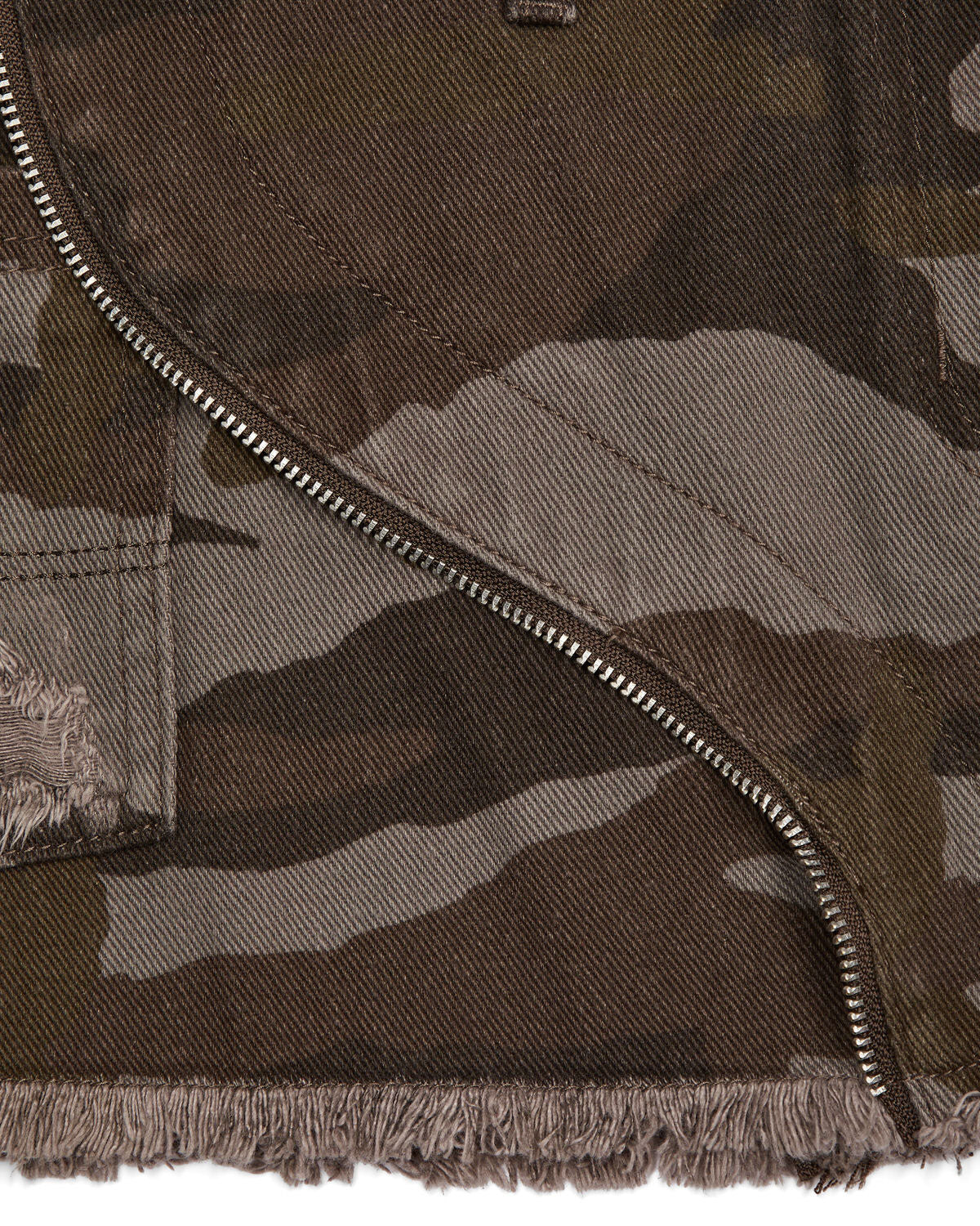 Trapstar Irongate T Denim Zip Detail Mini Röcke Damen Braun Camouflage Schweiz | VRCOUT360