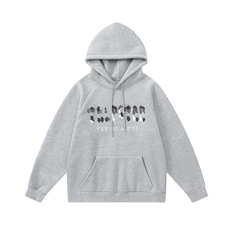 Trapstar It’s A Secret Logo Hoodie Herren Grau Schweiz | UYSRQK518