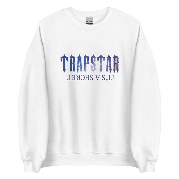 Trapstar It’s A Secret Shining Galaxy Pullover Herren Weiß Schweiz | AXUMQB403