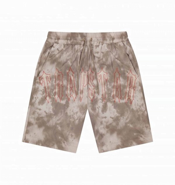 Trapstar London Pigment Irongate Kurze Hose Herren Braun Schweiz | KXJQAC092