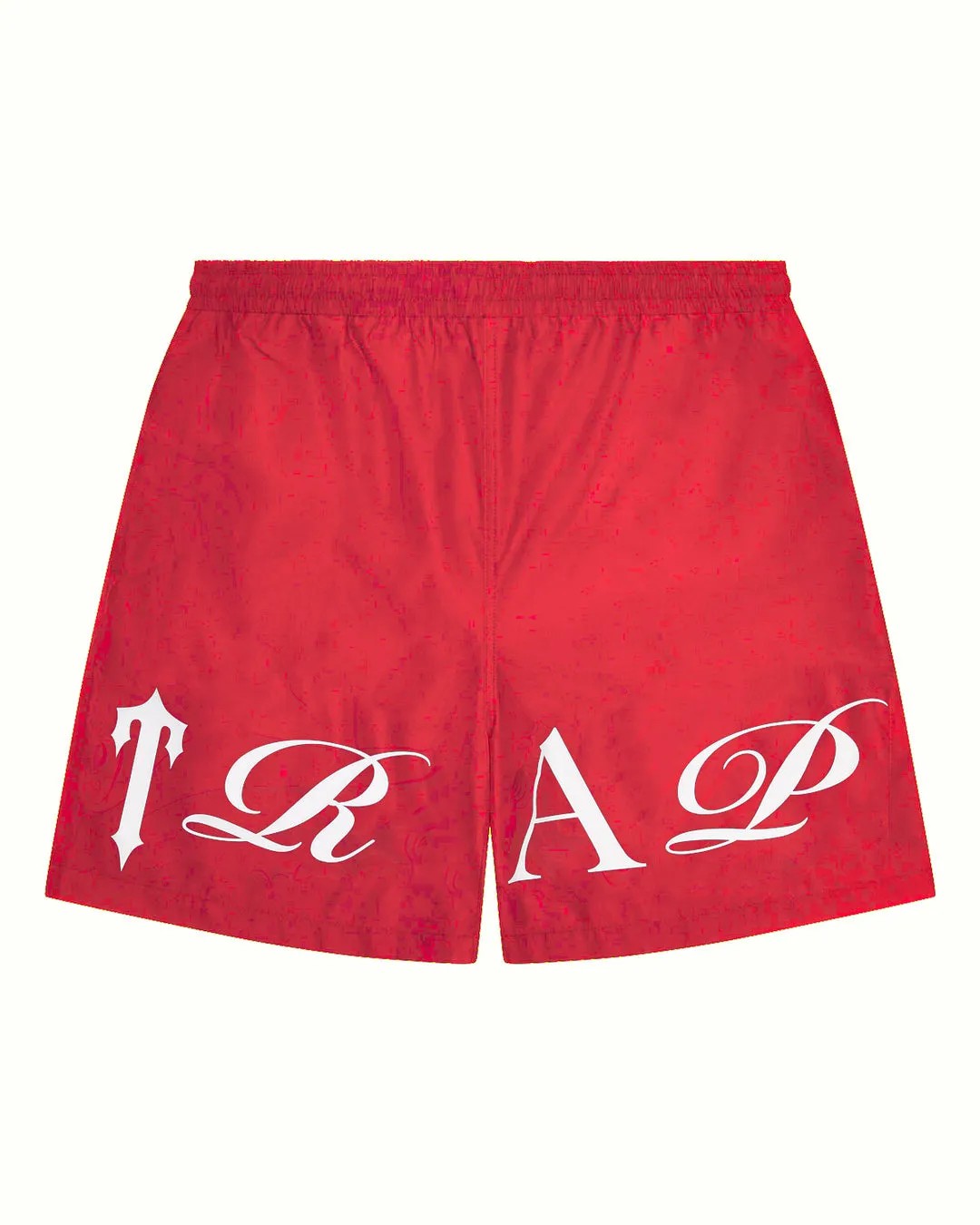 Trapstar Script Shell Kurze Hose Herren Rot Weiß Schweiz | XNVWTU340