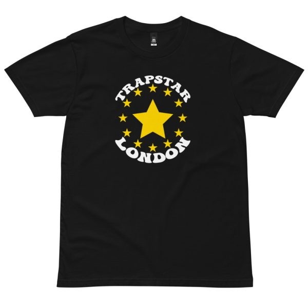 Trapstar Stars London T-Shirt Herren Schwarz Schweiz | FHXVKI240