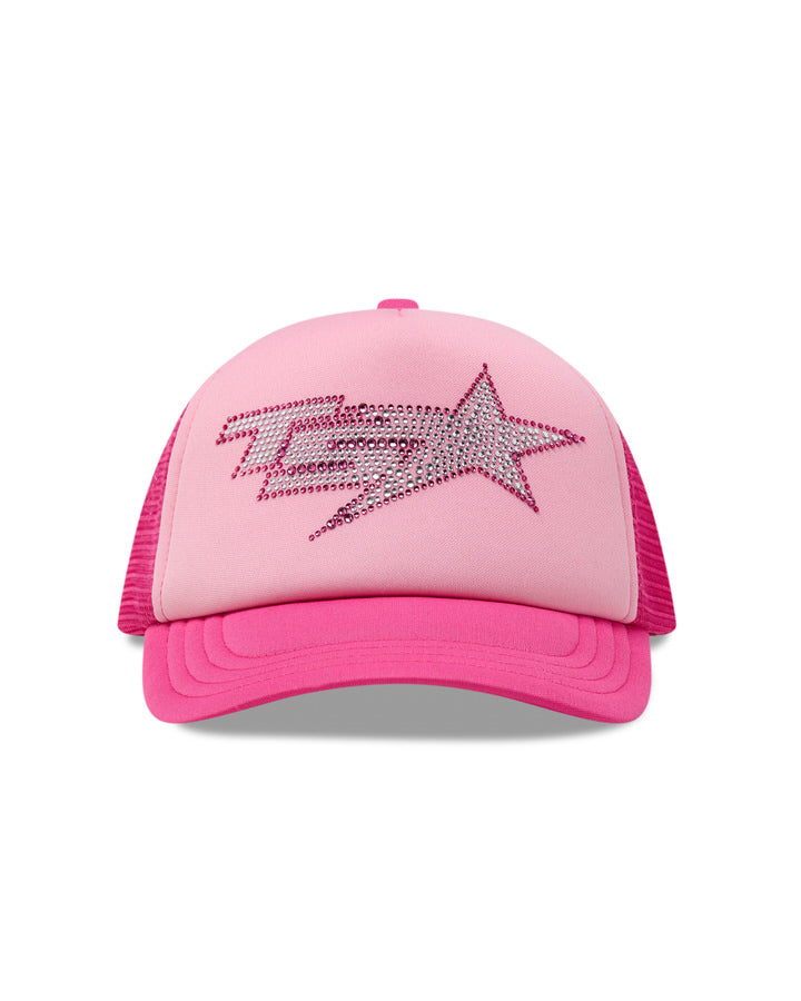 Trapstar TS Star Diamante Trucker Kappen Damen Rosa Schweiz | JEZSRH365