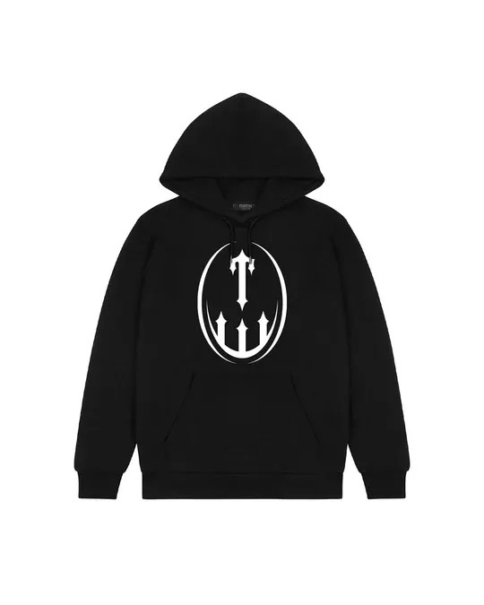 Trapstar T CREST Hoodie Herren Schwarz Schweiz | RPBICV342