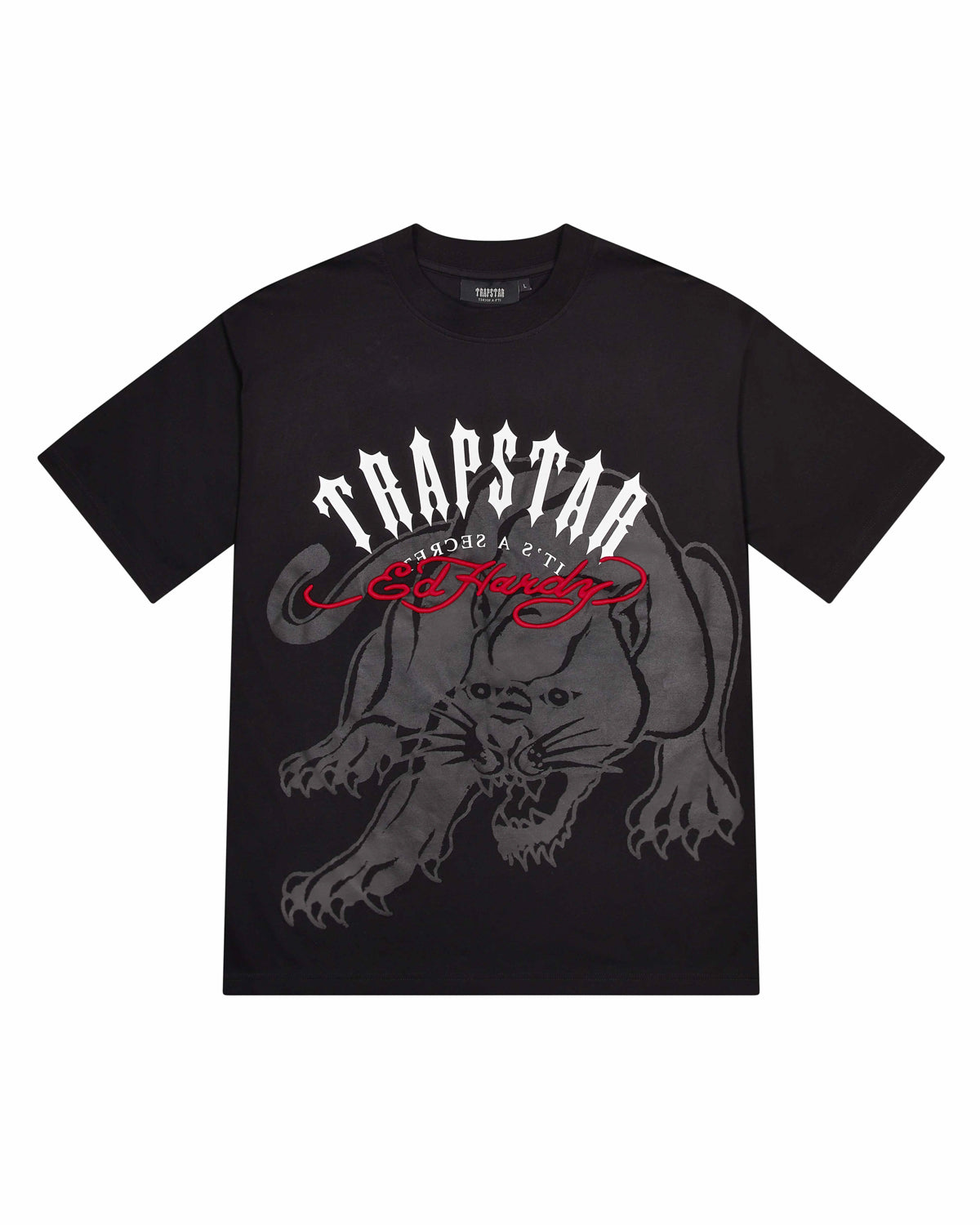 Trapstar X Ed Hardy Arch T-Shirt Herren Schwarz Schweiz | LZMNWQ946