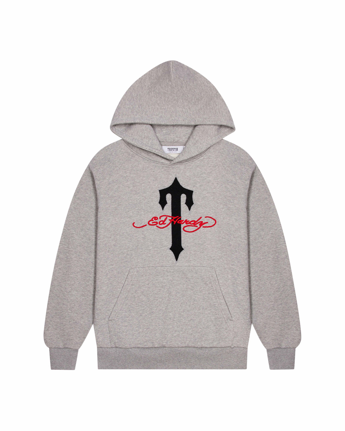 Trapstar x Ed Hardy Hoodie Herren Grau Schweiz | GKTNQW524