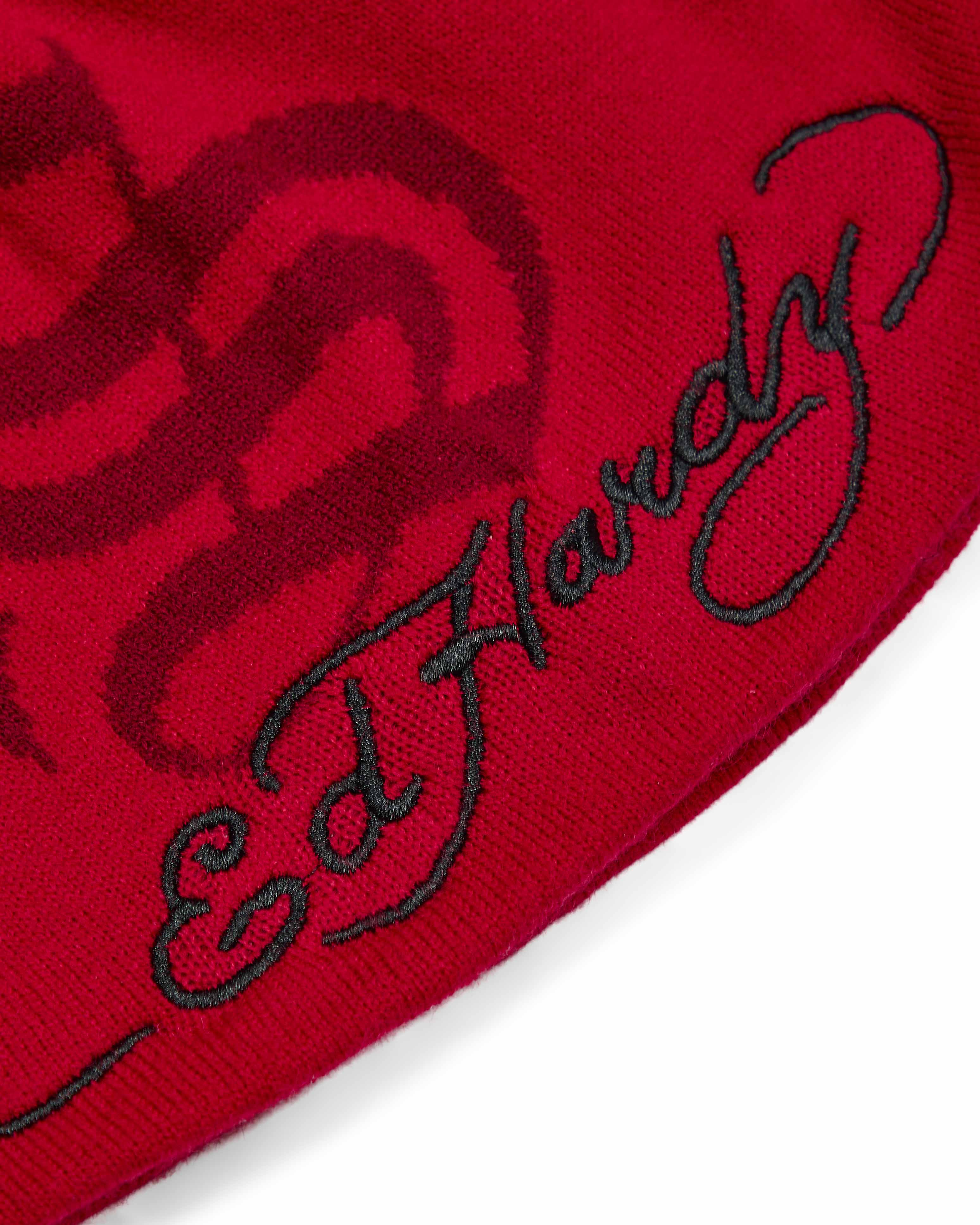 Trapstar x Ed Hardy Mütze Damen Rot Schweiz | MTUBWH358