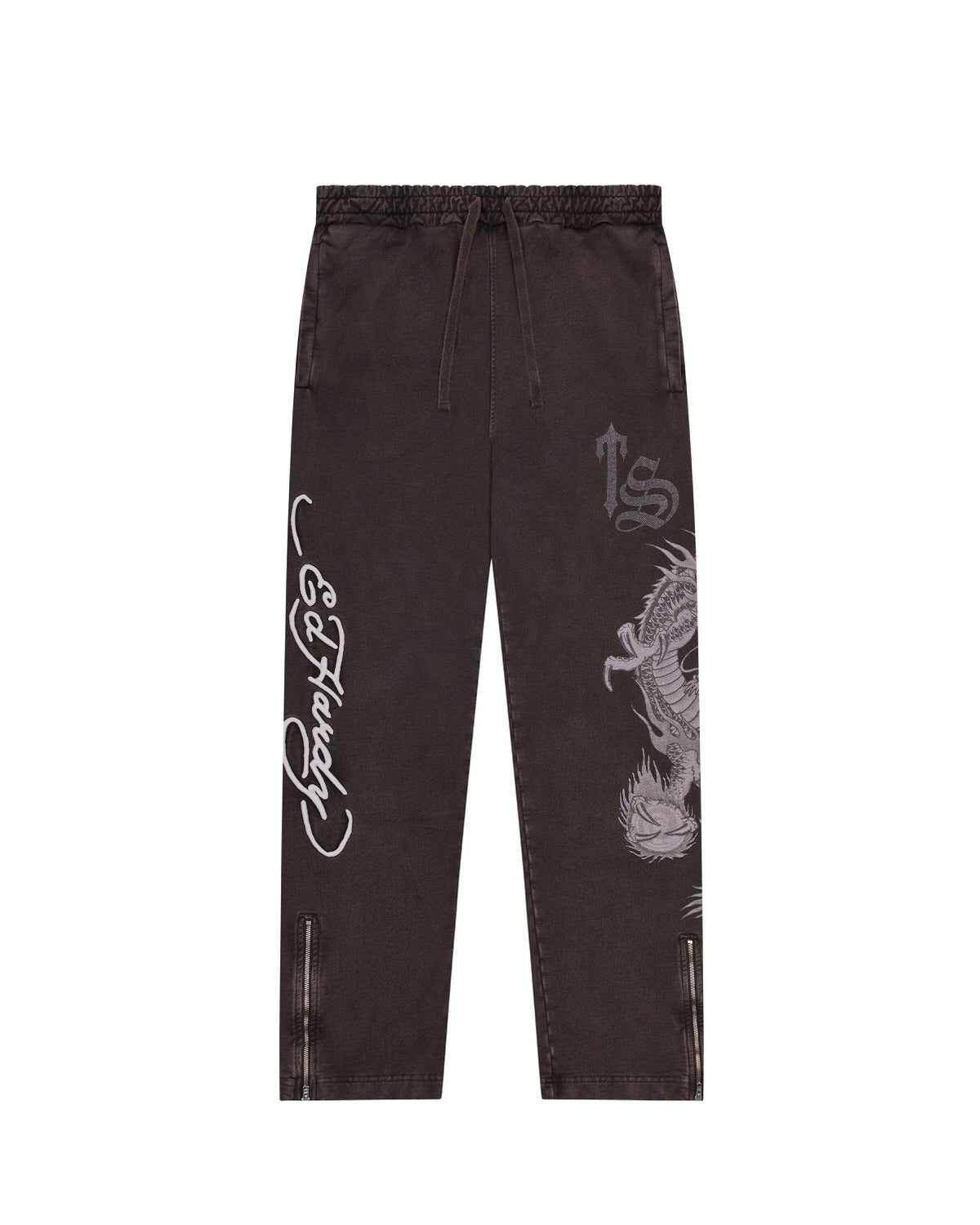 Trapstar x Ed Hardy Script Jogginghose Herren Grau Schweiz | OJMDYU182