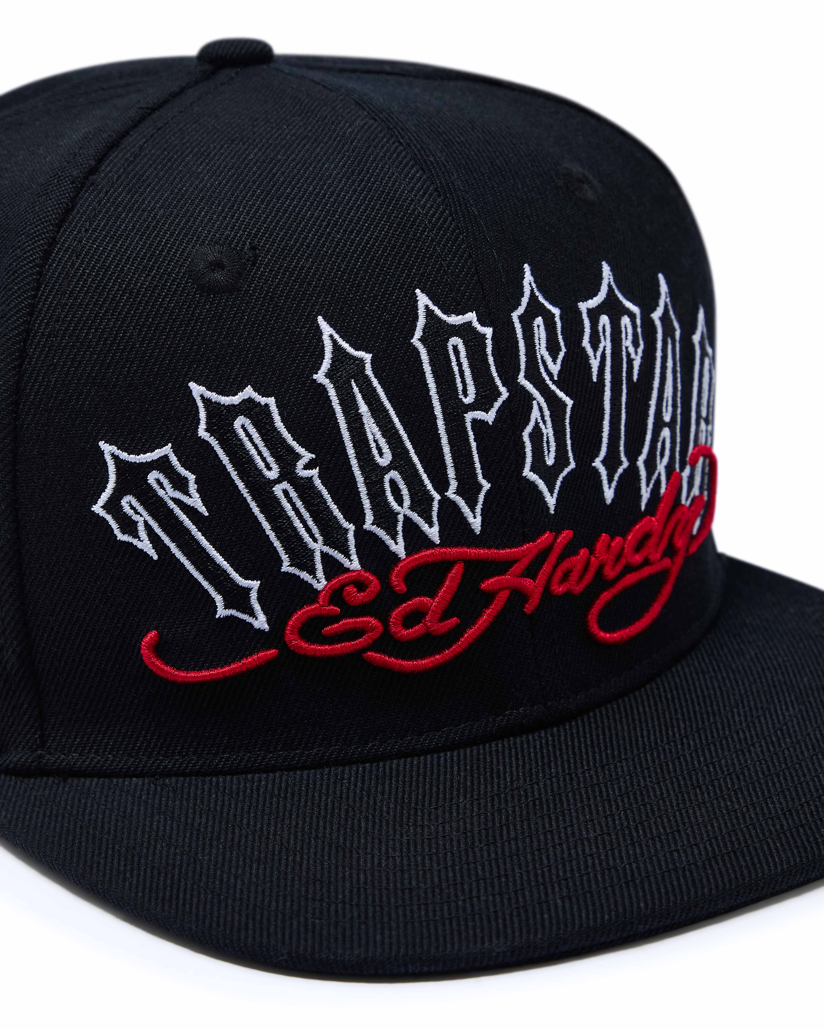 Trapstar x Ed Hardy Snapback Kappen Damen Schwarz Schweiz | OMELPI381