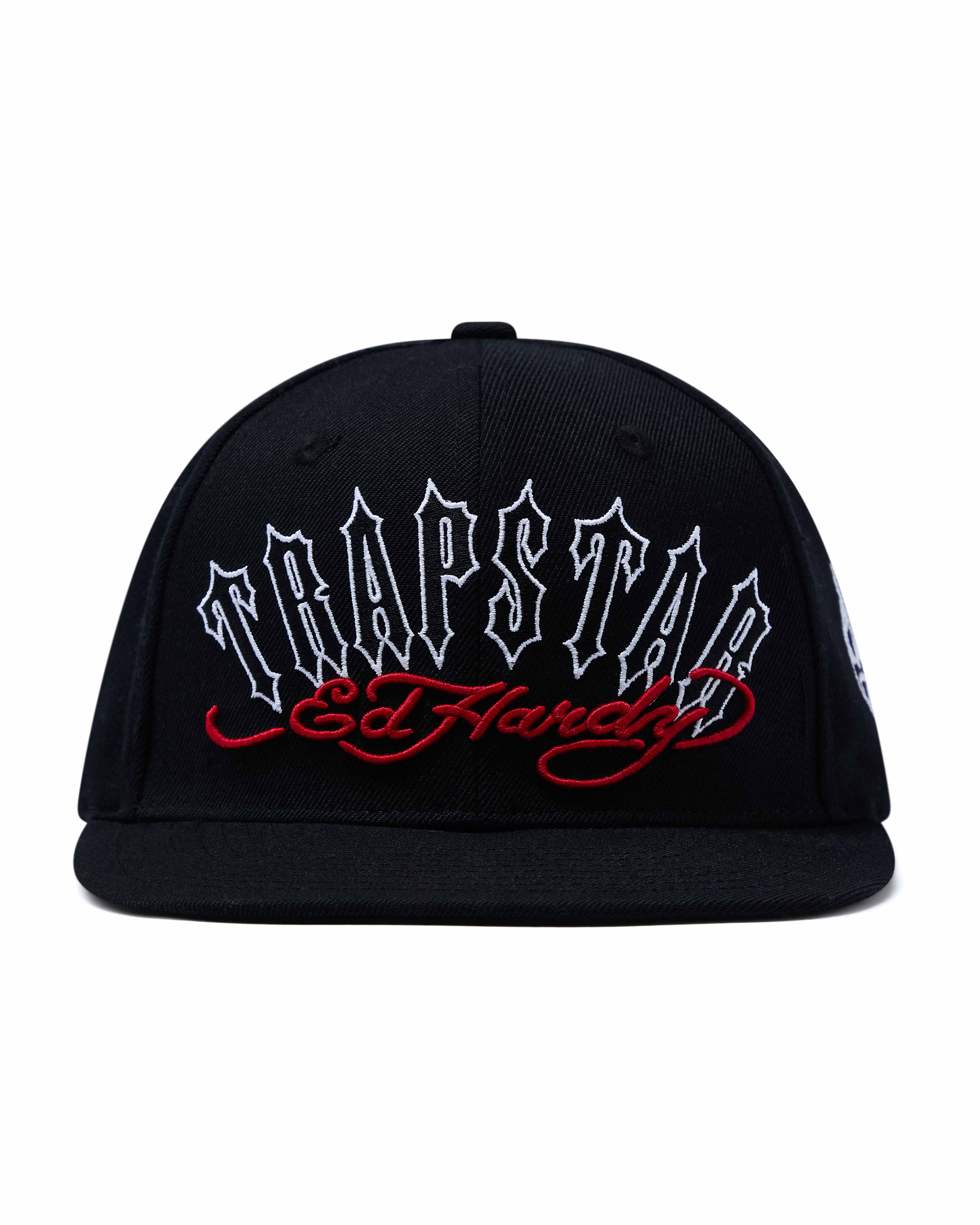 Trapstar x Ed Hardy Snapback Kappen Damen Schwarz Schweiz | OMELPI381