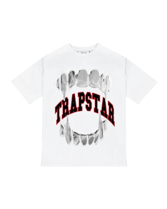 Trapstar Vicious Victory T-Shirt Herren Weiß Schweiz | ZWFQTV603