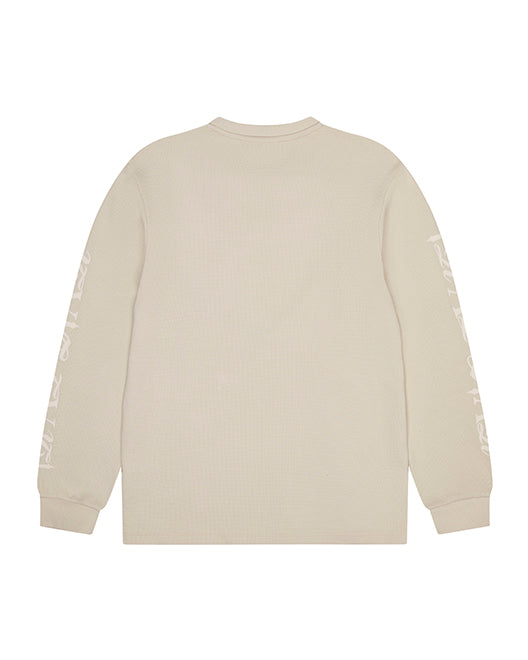 Trapstar Waffle LS Top Pullover Herren Beige Schweiz | MPIRLD286